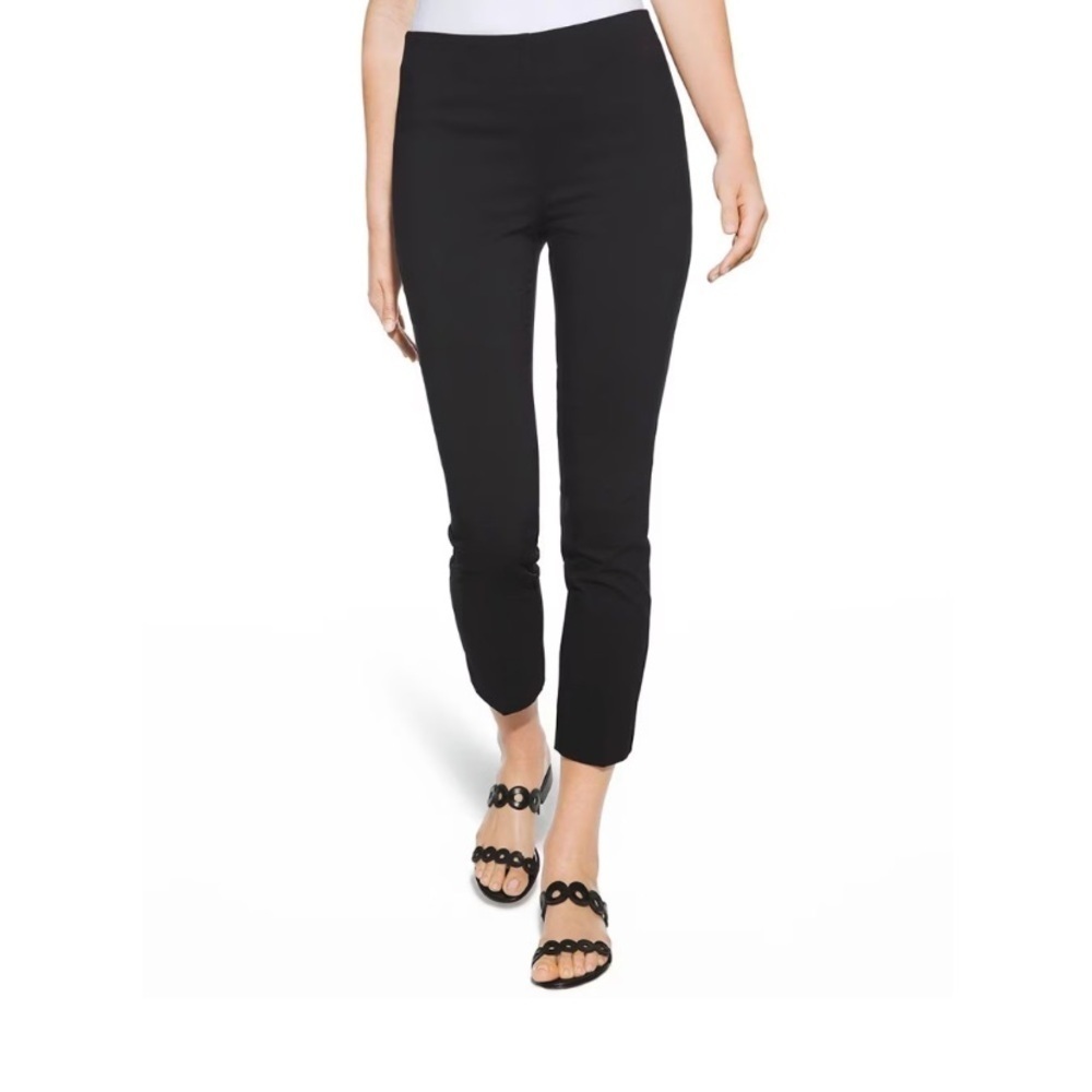 White House Black Market Black Cropped Ankle Pants